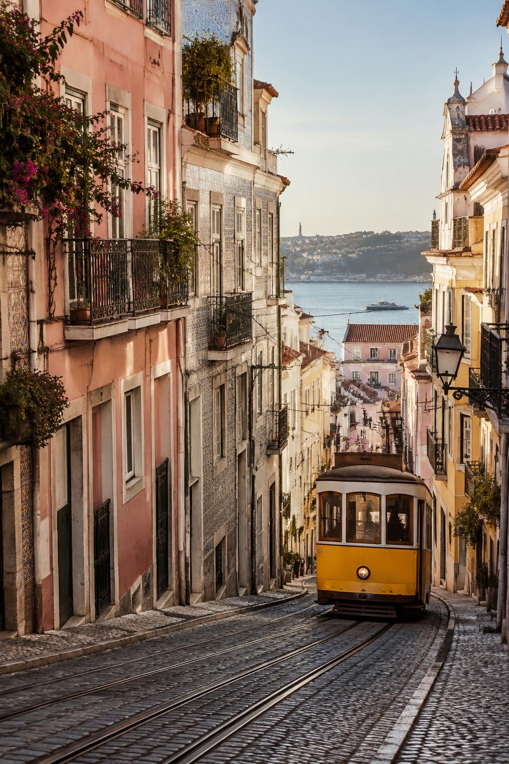 Surfinn Lisbon — illustrative Lisbon scene